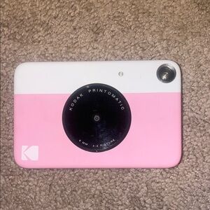 Kodak Printomatic Instant Camera - Pink and White